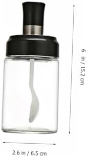 PrettyZoom 250ml Kitchen Spice Jars 3-Piece Set