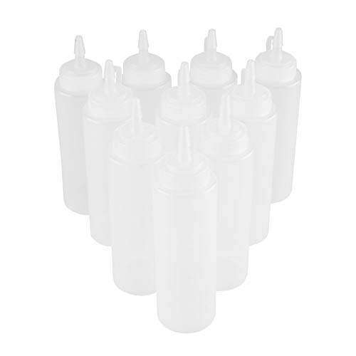 Fuchooky 10pc 240ml Squeeze Set