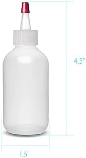 2 oz Plastic Squeeze Bottles with Yorker Caps