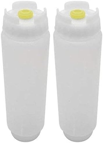 Perfect for Kitchen Storage - 2 Pack of 16 oz Squeeze Bottles