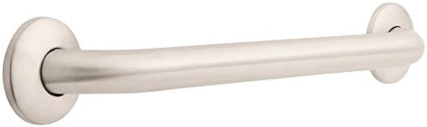 Delta 18 Inch Concealed Screw Bath Safety Grab Bar Stainless Steel
