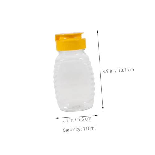Toddmom 4pc Leak-Proof Honey Squeeze Bottles