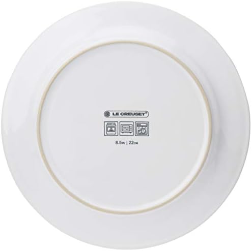 Le Creuset Stoneware Set of 4 Salad Plates 85 each White