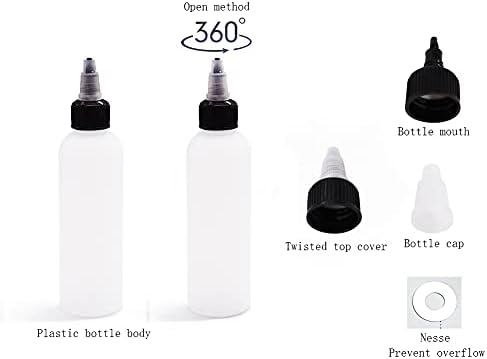 Uyuxxu Boston Squeeze Bottles