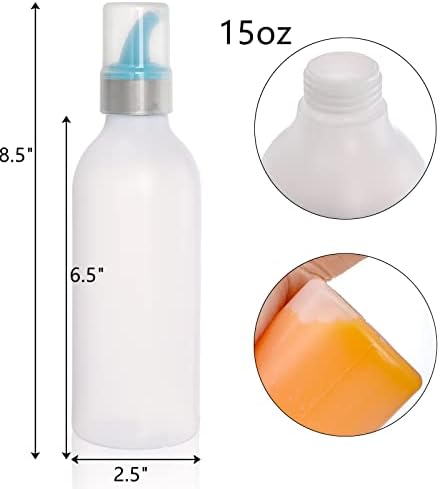 6-Pack Squeeze Condiment Bottles