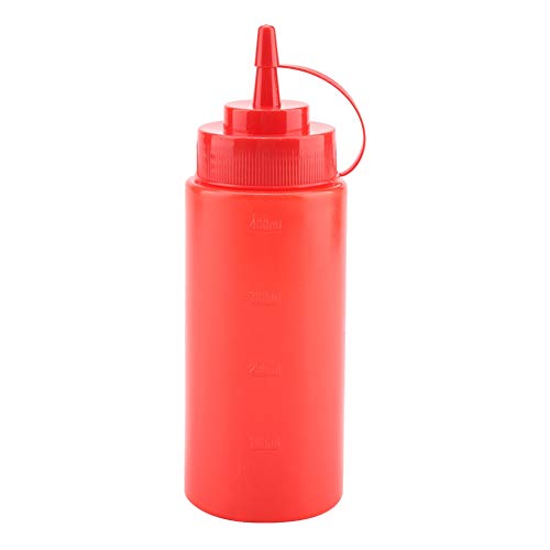 XIASABA Red 460ml Condiment Dispenser