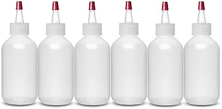 2 oz Plastic Squeeze Bottles with Yorker Caps