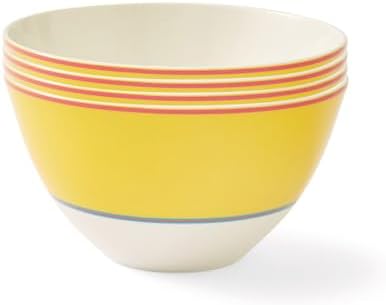 Spode Kit Kemp 6 Calypso Yellow Bowl Set of 4