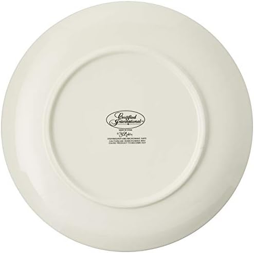 Certified International Tunisian Sunset Salad Plates 4-Piece Set 875 inch