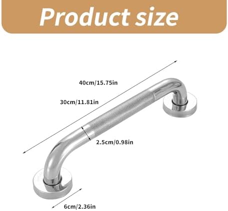 Bath Safety Handrail Set for Disabled Seniors