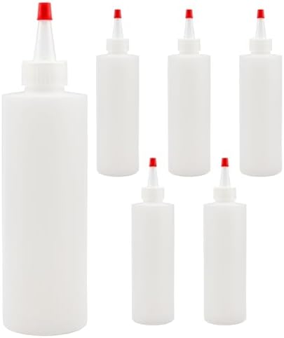 8oz HDPE Squeeze Bottles