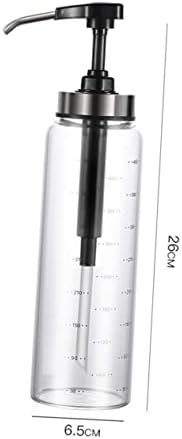 Luxshiny 500ml Jar Pump - Sealed Honey Dispenser for Outdoor BBQ