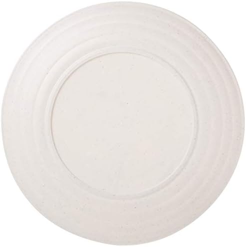 Nordic Ware 4-Piece White Dinner Plates for Microwave