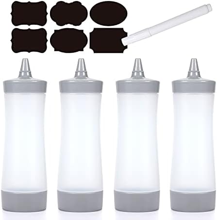 Qiuhome Condiment Squeeze Bottle 12oz