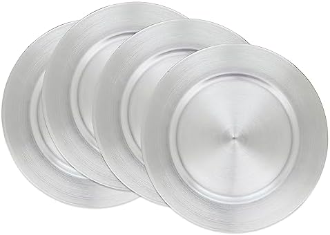 SARO LIFESTYLE Classic 4-Piece Charger Plate Set