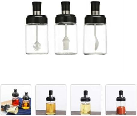 3-Piece Cabilock Kitchen Seasoning Bottles