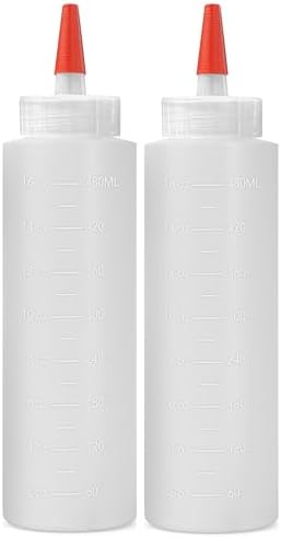 2-Pack Squeeze Bottles for Condiments