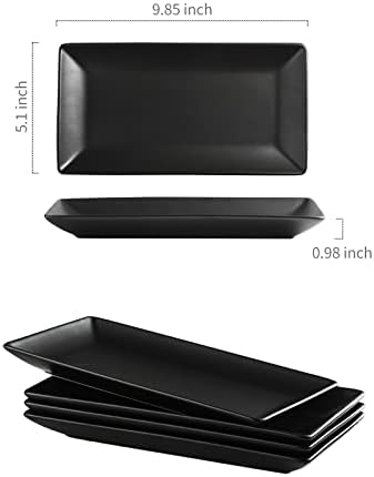 Gomakren Black Serving Platter Set
