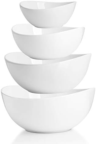 Sweese Microwave Dishwasher Safe Porcelain Serving Bowls