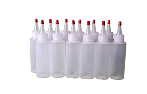 12-PK 4oz Squeezy Bottles