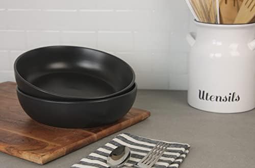 10 Strawberry Street Wazee Matte 9 x 48oz Set of 2 Black