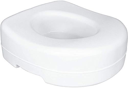 Carex Elevated Toilet Seat - 55 inch Riser