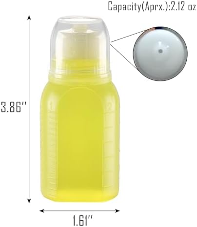 Mini Salad Dressing Containers Perfect for Luggage
