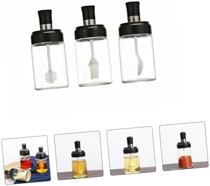 3-Pack Sealed Seasoning Jars for Salt