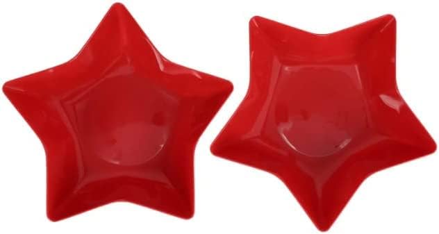 4-Piece Star Bowl Set for Independence Day BBQ