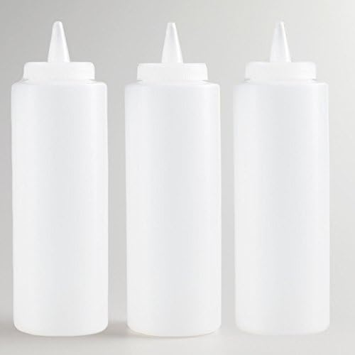 Durable Clear Squeeze Bottle Professional Design for Commercial and Home Use