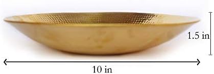 De Kulture Handmade Pure Brass Fruit Plate