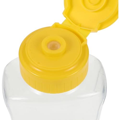180ml Squeeze Bottle for Ketchup Mustard Salad Dressing Refillable Dispenser