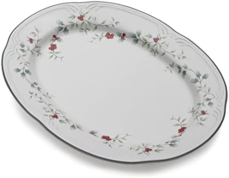 Pfaltzgraff Winterberry Stoneware Serving Platter 14-Inch