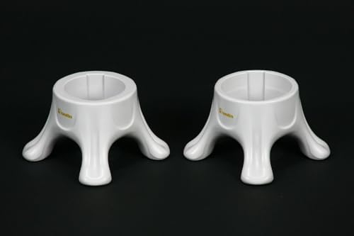 Dunlin Condiment Bottle Holder Deluxe Set - Ivory