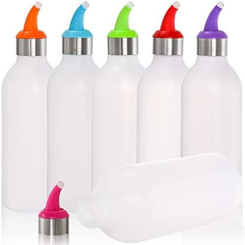 6-Pack Squeeze Condiment Bottles