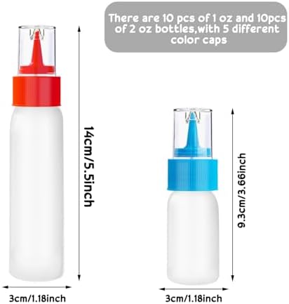 Sleek Squeeze Bottle Set for Candy Crafts