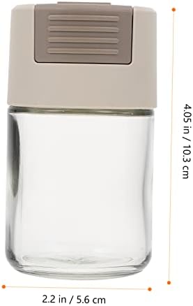 Zerodeko 1-Piece Salt Box Lid Spoon Salt Shaker