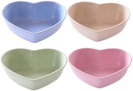 4-Piece Heart-Shaped Tasting Dishes