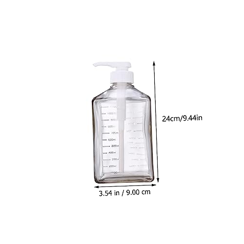 1100ML Glass Squeeze Bottle for Home Commercial Use - 10CC Capacity
