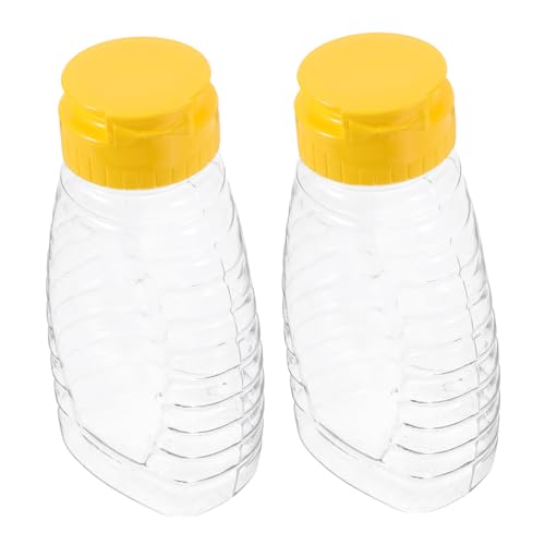 BESPORTBLE2-Piece Portable Honey Squeeze Dispenser Bottles