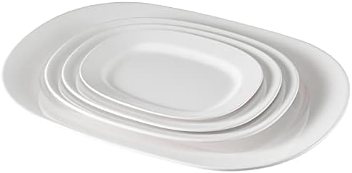 Hutzler Melamine Platter White 14-Inch