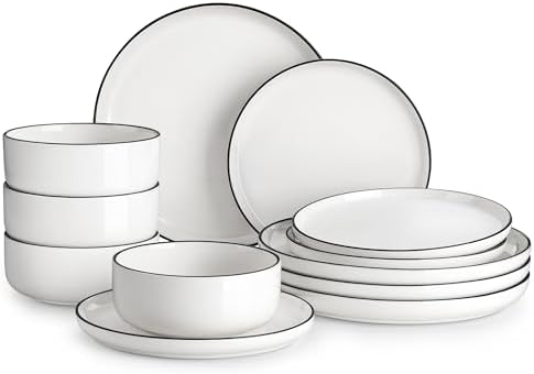 Malacasa 12-Piece Dinnerware Set