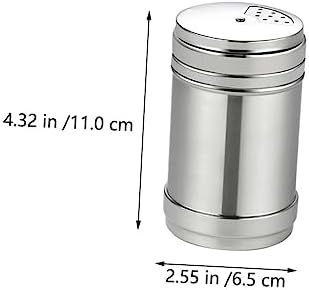 Sturdy Stainless Steel Condiment Bottles with Revolving Covers for Easy Seasoning