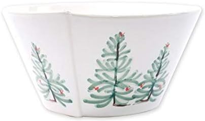 V_SPLIT Singing Bowl Green Eco-Friendly Cylinder Serving Bowls for Entertaining