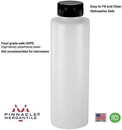 Pinnacle Mercantile Condiment Squeeze Bottles Set of 12