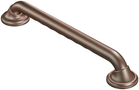 Bathroom Safety Bar for Seniors Kners with Curled Grips