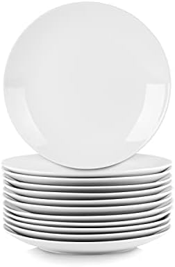 10 Strawberry Street 105 Dinner Plates Set of 12 White