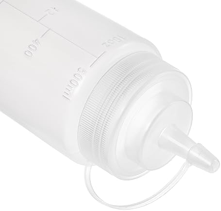 12-Piece Bekith 16 oz Wide Mouth Squeeze Condiment Bottles
