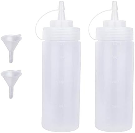 Secure Squeeze Bottles for Kitchen Use