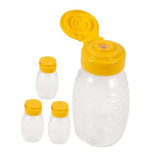 Toddmom 4pc Leak-Proof Honey Squeeze Bottles